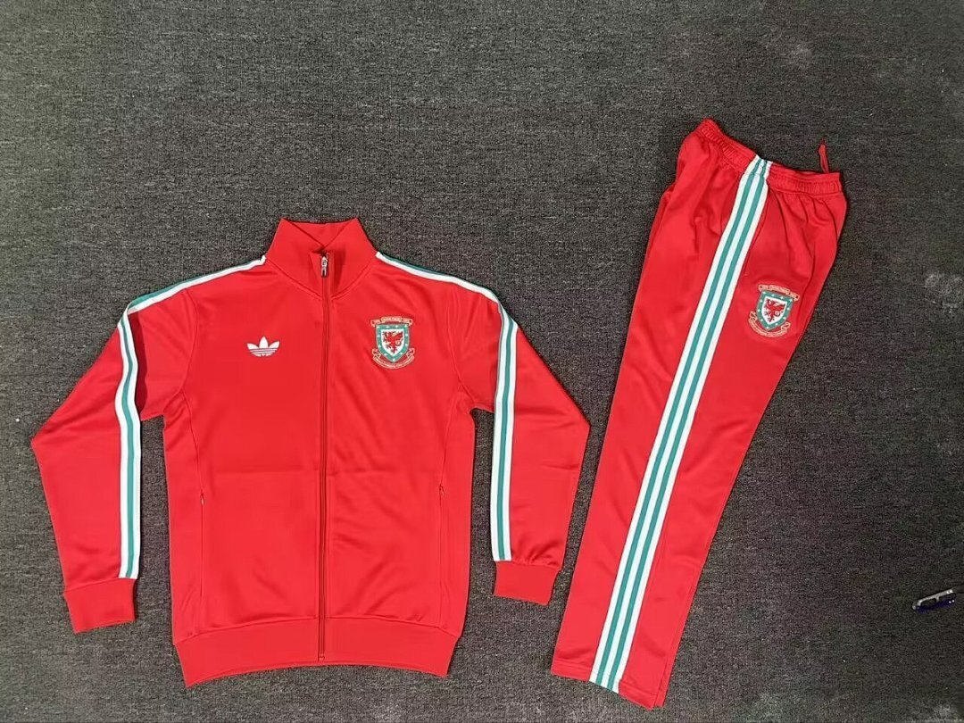 AAA Quality Wales 25/26 Tracksuit - Red